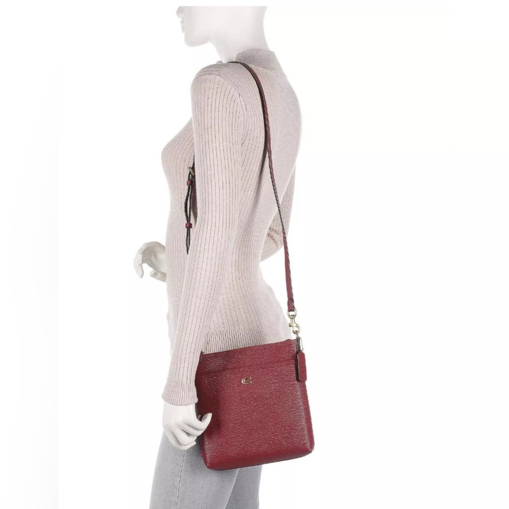 Coach Red Kitt Crossbody Bag small - Picture 4 of 13